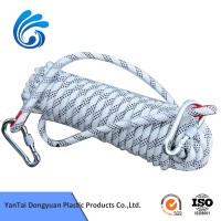 10mm*10m Safety Paracord Rock Climbing Rope with Carabiners